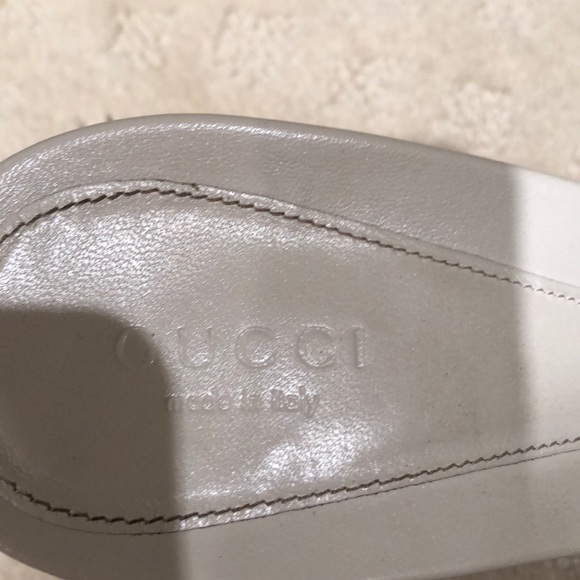 GUCCI peeptoe Guccissima mule w/ horse bit detail - Picture 3 of 10